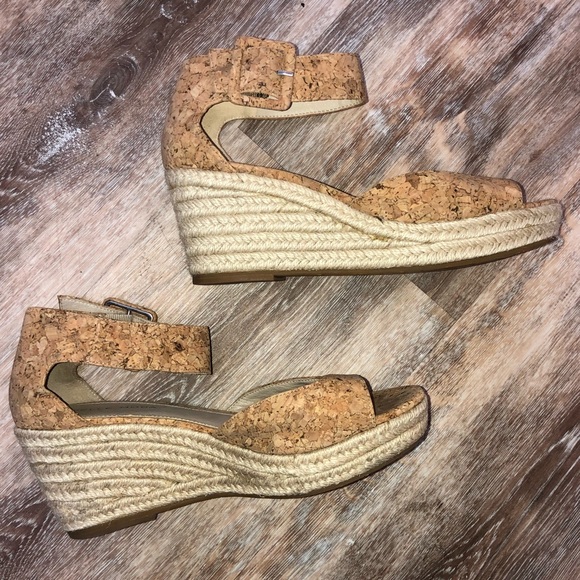 Pelle Moda Koko platform wedge sandal cork multi - Picture 2 of 12